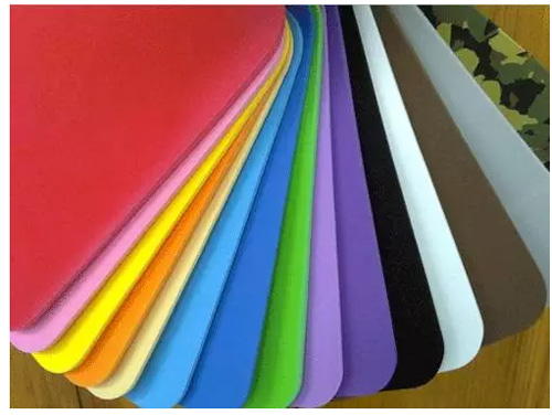 各種顏色的海綿產品