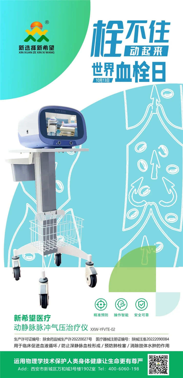 世界血栓日 | 拴不住，動起來