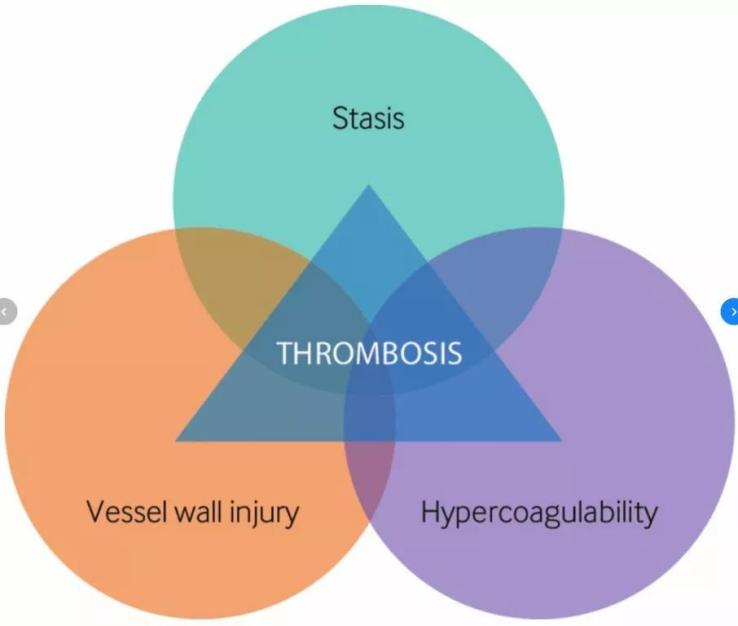 血栓形成，三個要素細分說